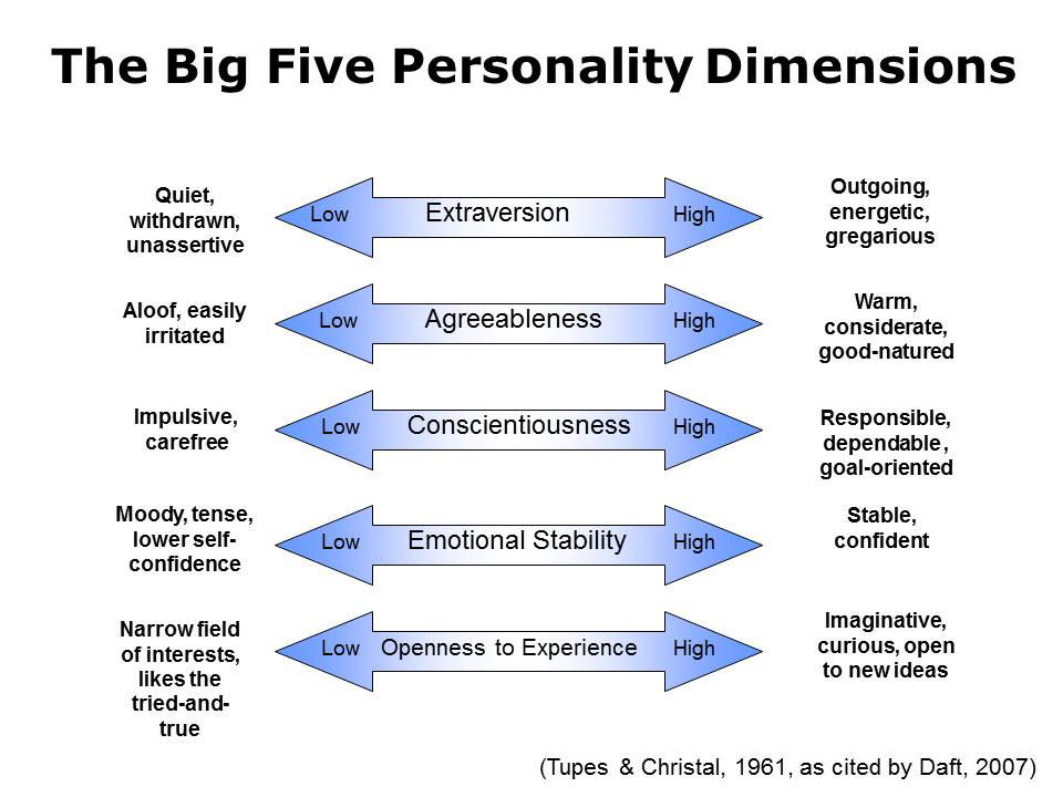 The Big Five Personality Test