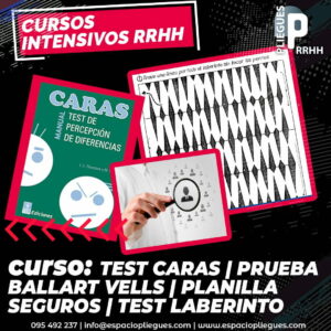 Test Caras, Planilla de Seguros, prueba Ballart-Vels