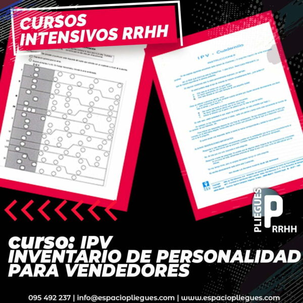Test IPV Inventario de Personalidad de Vendedores